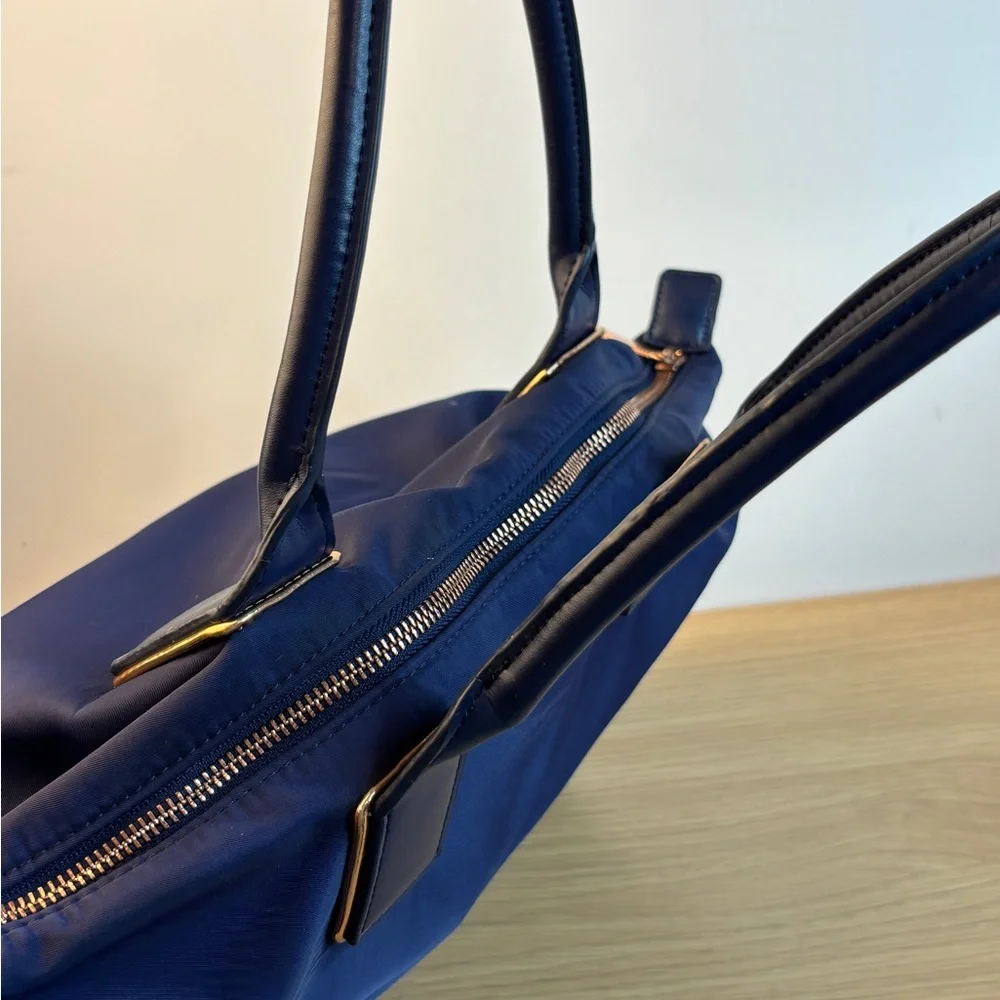 Ted Baker Jicksy Small Navy Blue Nylon Tote with Detachable Strap - Picture 7 of 14